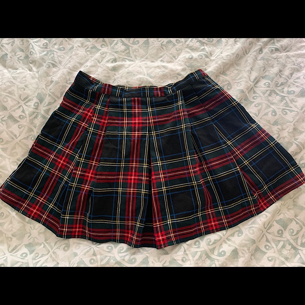 Plaid Skirt
